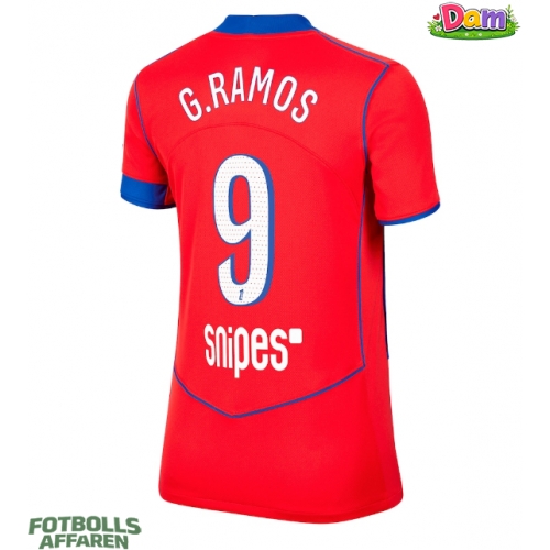 Paris Saint-Germain Goncalo Ramos #9 Tredje Tröja Kvinnor 2025-26 Kortärmad
